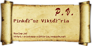 Pinkász Viktória névjegykártya